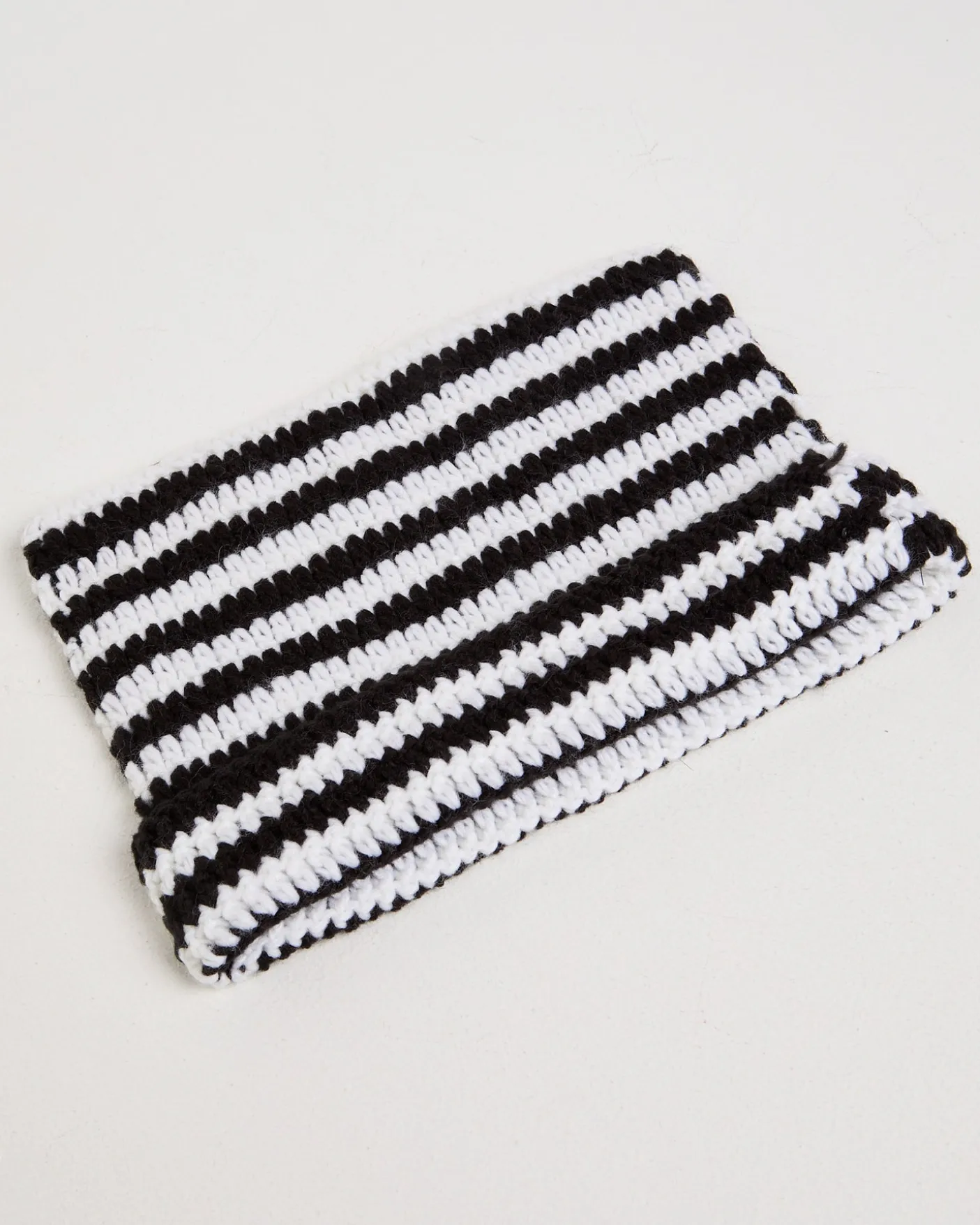 Y2K Striped Ear Beanie