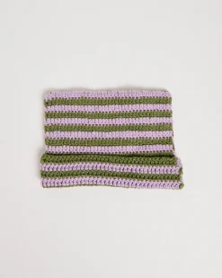 Y2K Striped Ear Beanie