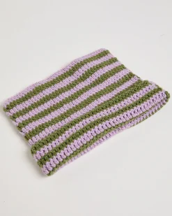 Y2K Striped Ear Beanie