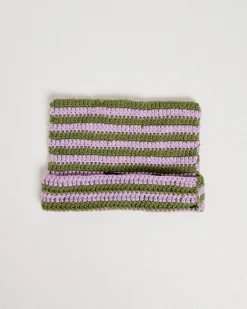 Y2K Striped Ear Beanie