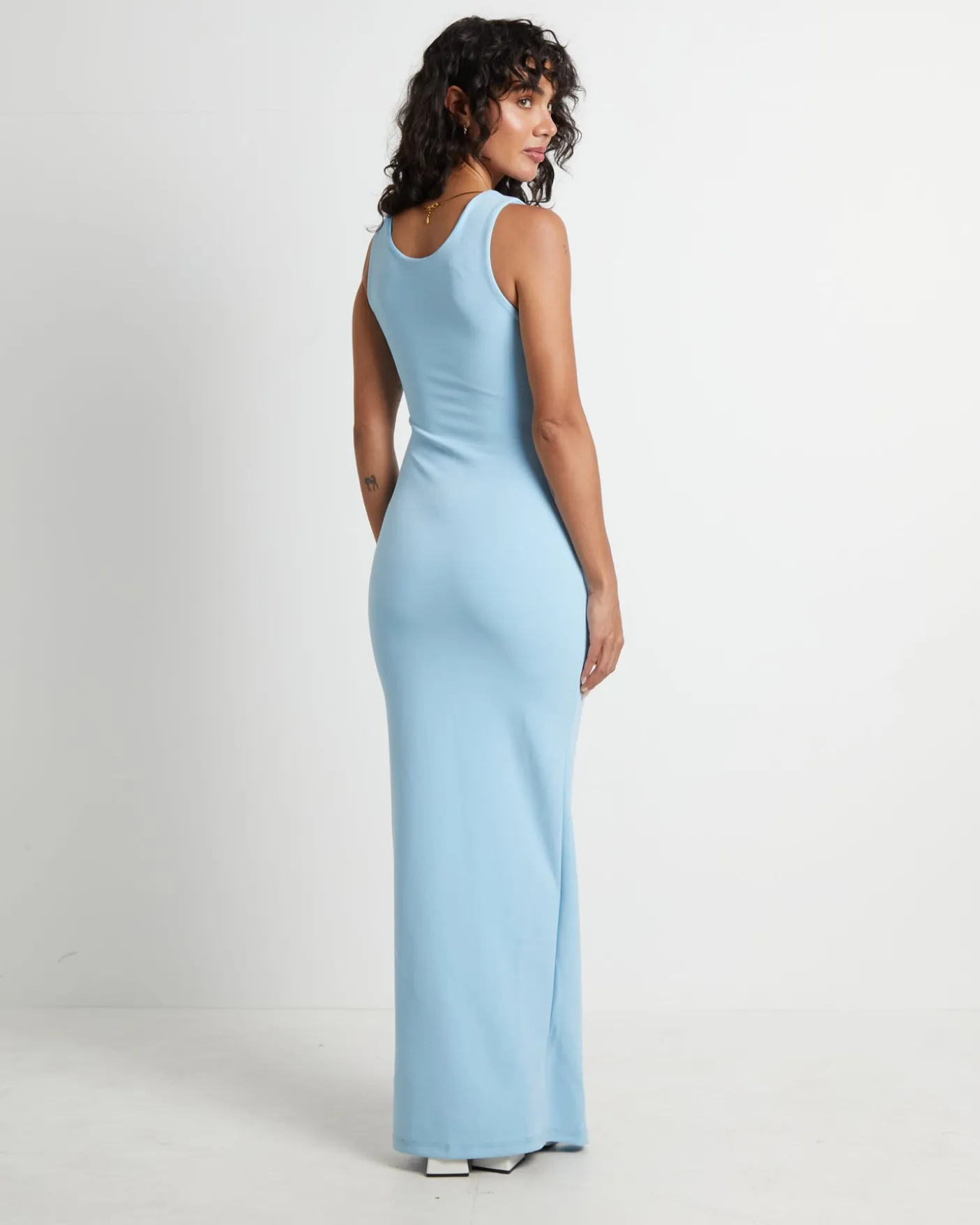 Zariah Maxi Dress in Blue