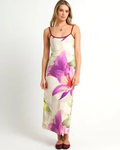 Zayla Floral Slip Maxi Dress