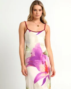 Zayla Floral Slip Maxi Dress