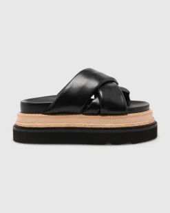 Zella Platform Sandals Black