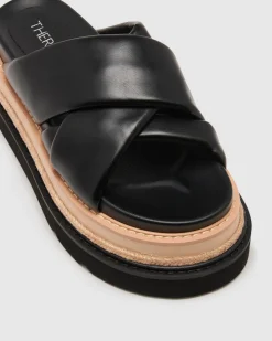 Zella Platform Sandals Black