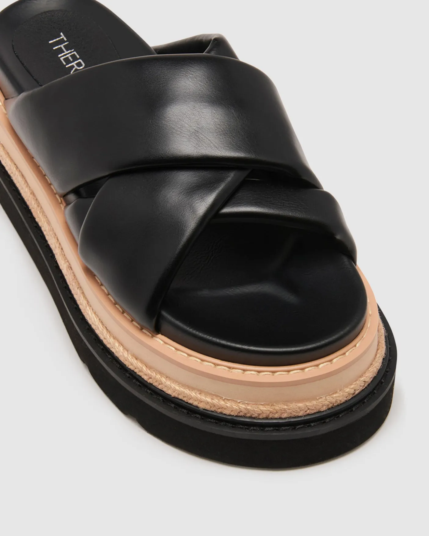 Zella Platform Sandals Black