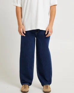 Z-Five Baggy Denim Jeans Pure Tone