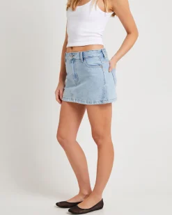 Ziggy Mid Denim Skirt