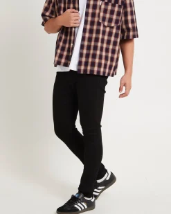 Z-One Skinny Denim Jeans True Black