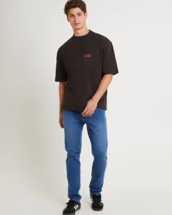 Z-Three Relaxed Tapered Denim Jeans Maker Indigo