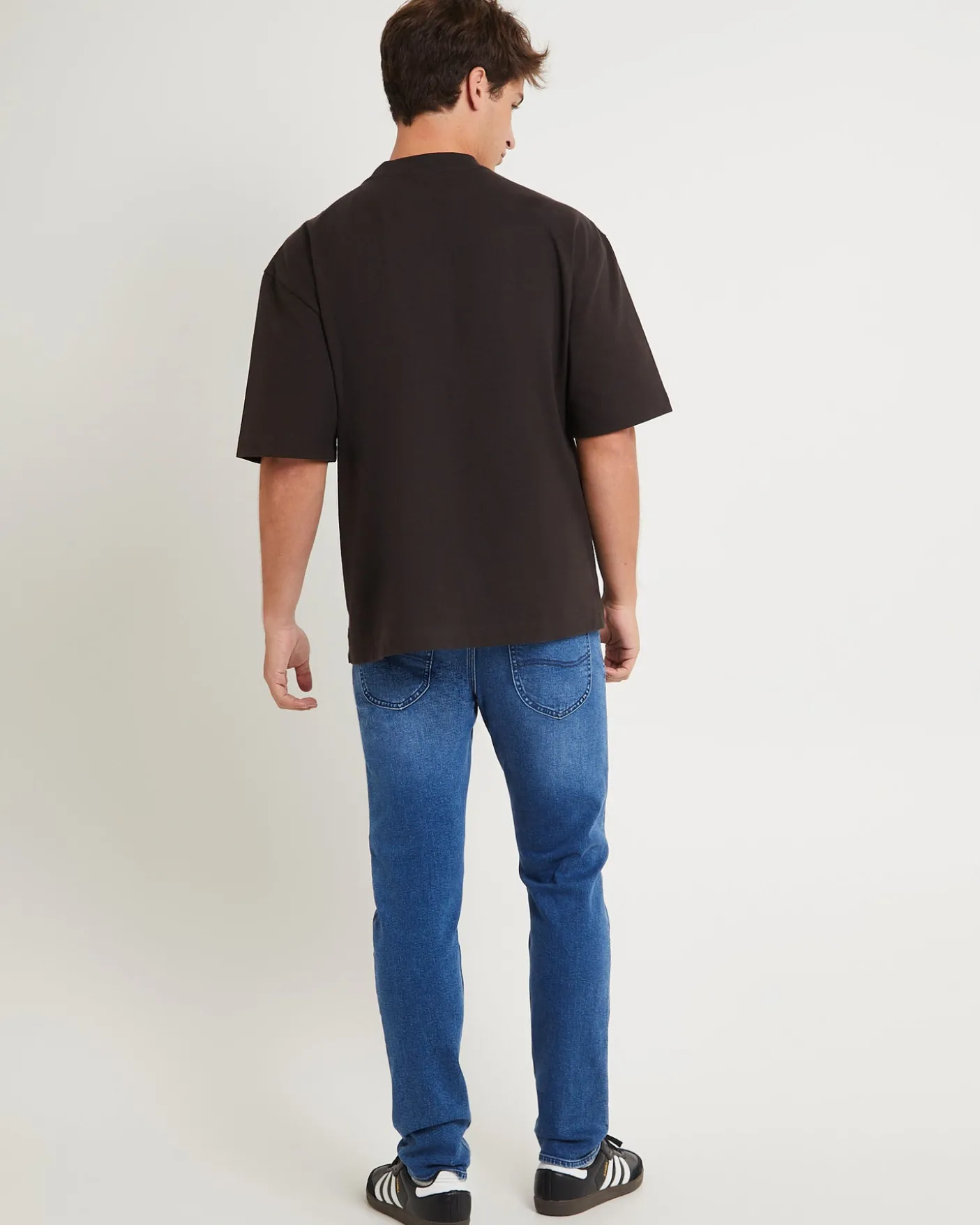 Z-Three Relaxed Tapered Denim Jeans Maker Indigo