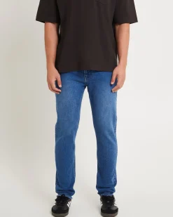 Z-Three Relaxed Tapered Denim Jeans Maker Indigo