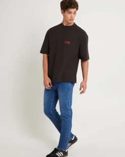 Z-Three Relaxed Tapered Denim Jeans Maker Indigo